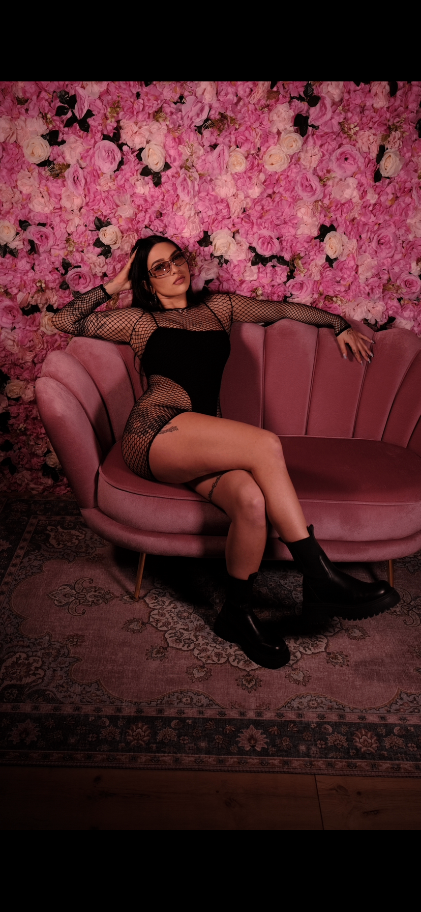 assfairy portrait — pink roses